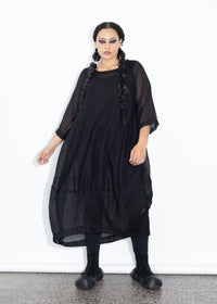 Elsey Dress - Black Net