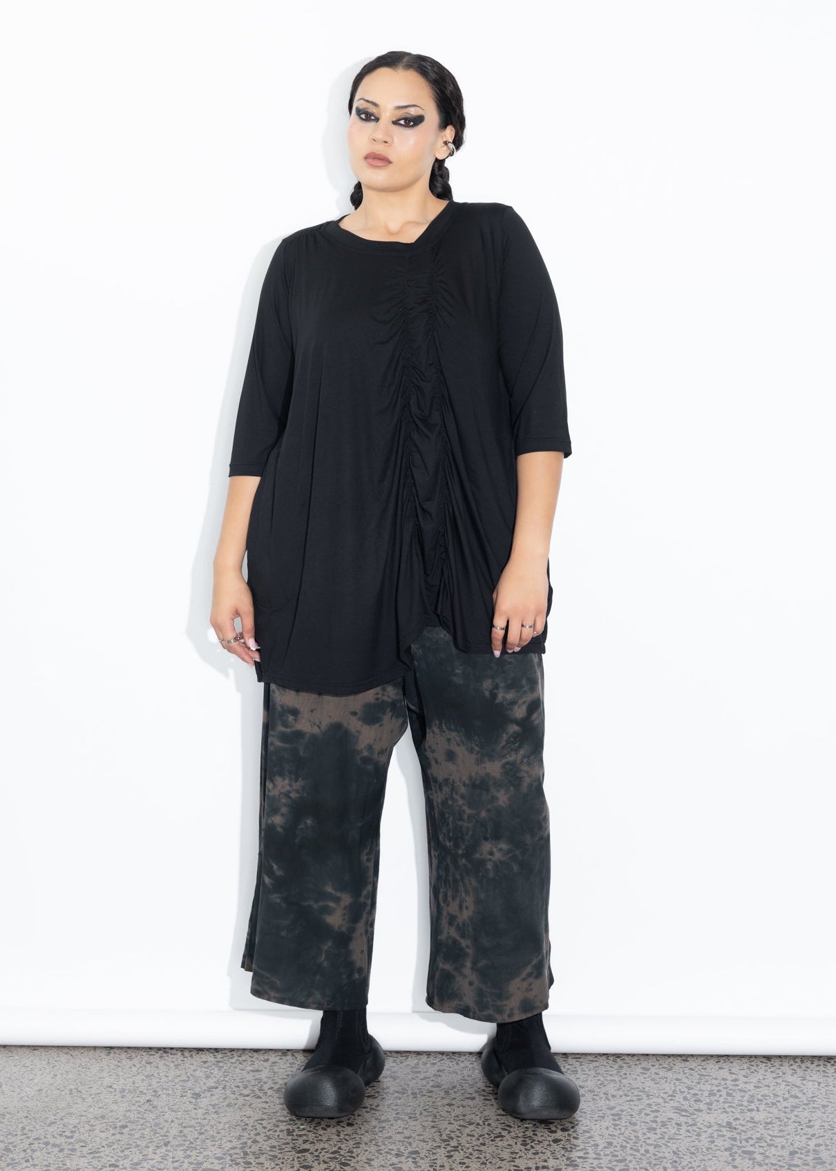 Marley Tee - Black Merino