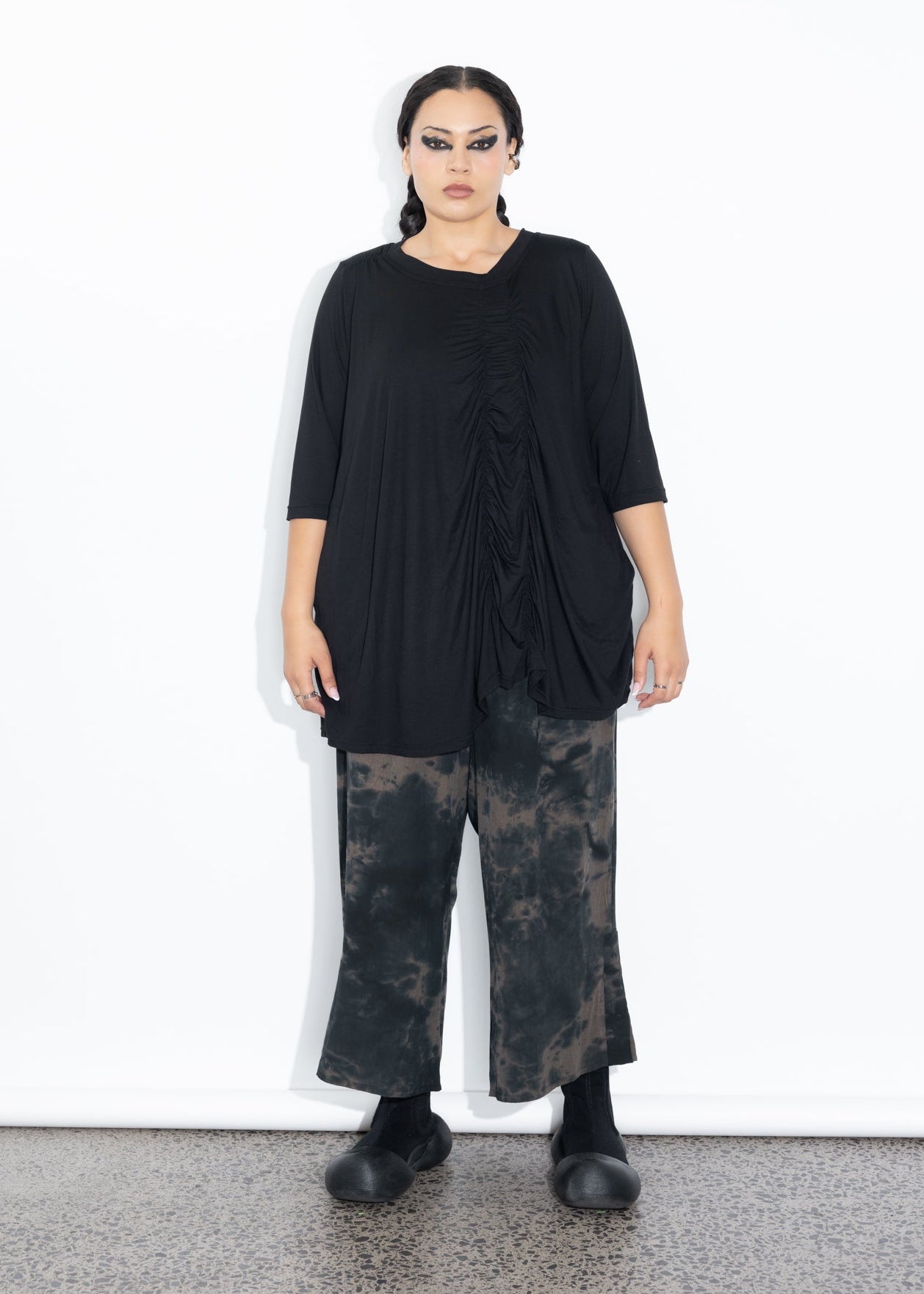 Marley Tee - Black Merino