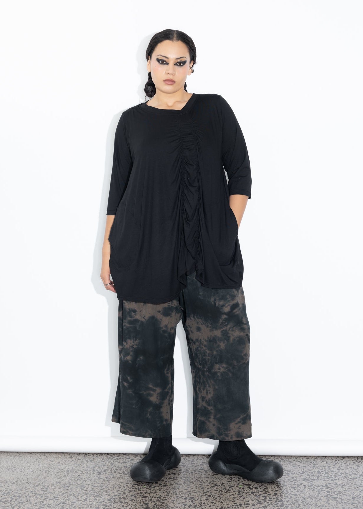 Marley Tee - Black Merino