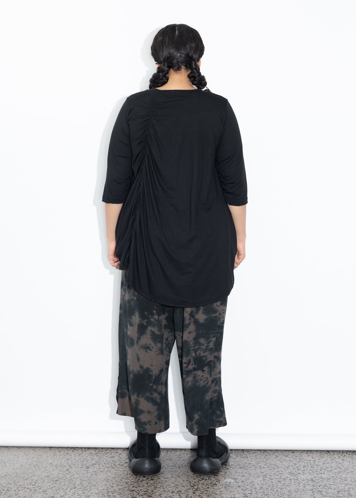 Marley Tee - Black Merino