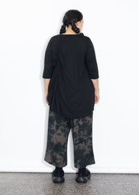 Marley Tee - Black Merino