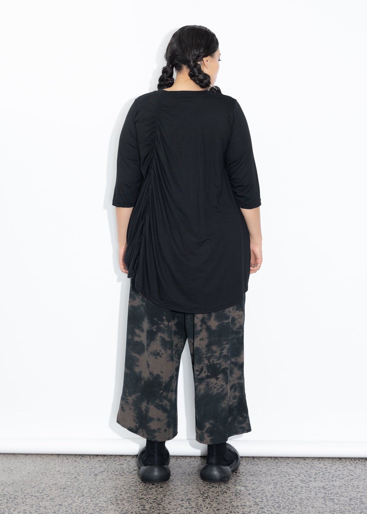 Marley Tee - Black Merino