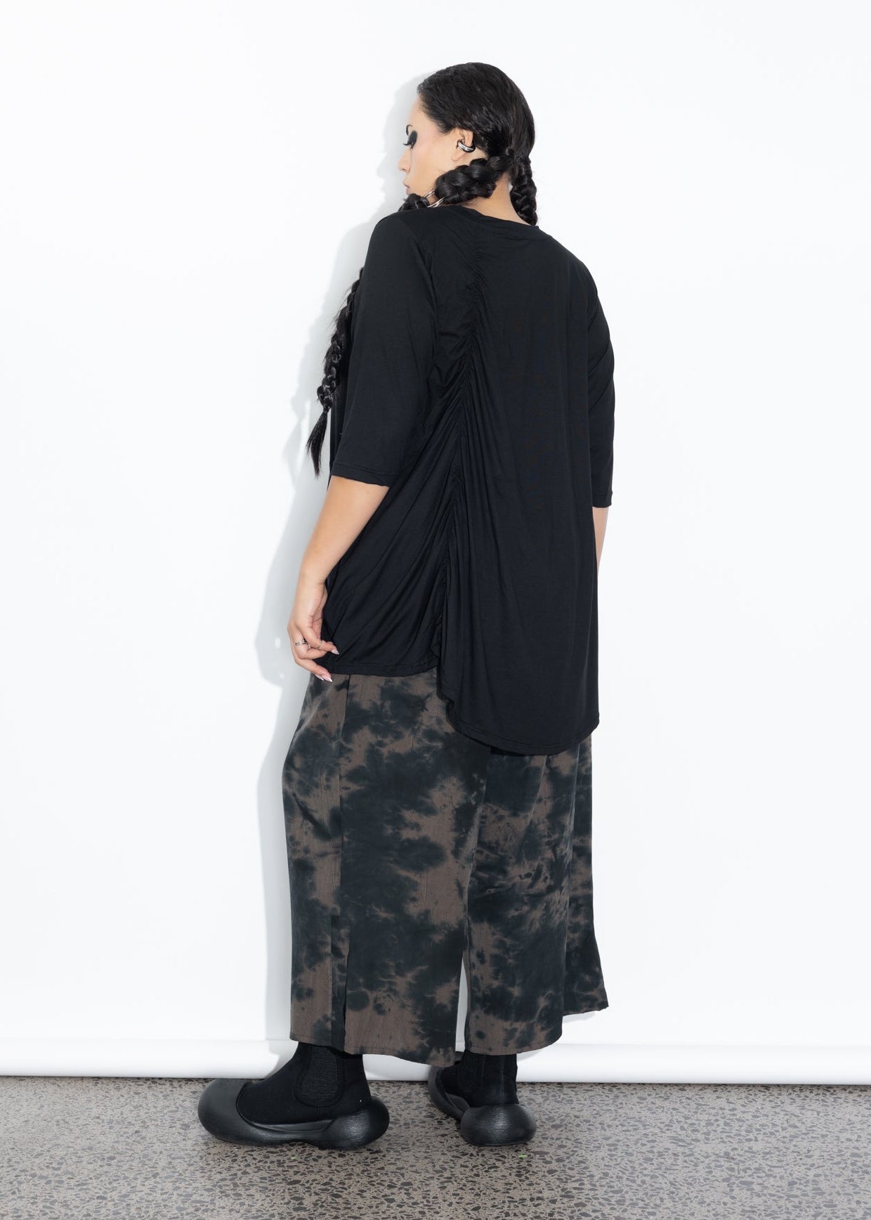 Marley Tee - Black Merino