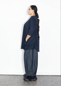 Marley Tee - Navy Merino