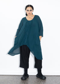 Tansy Top - Moody Blue