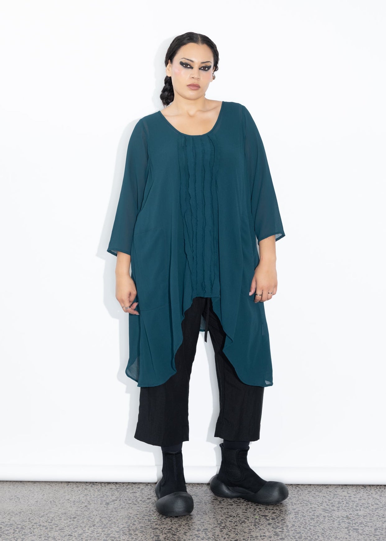 Tansy Top - Moody Blue