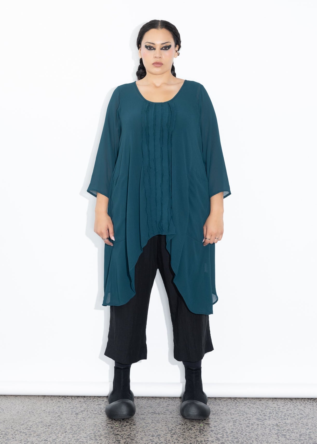 Tansy Top - Moody Blue