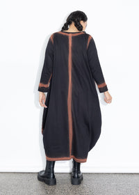 Muse Dress - Black Spray