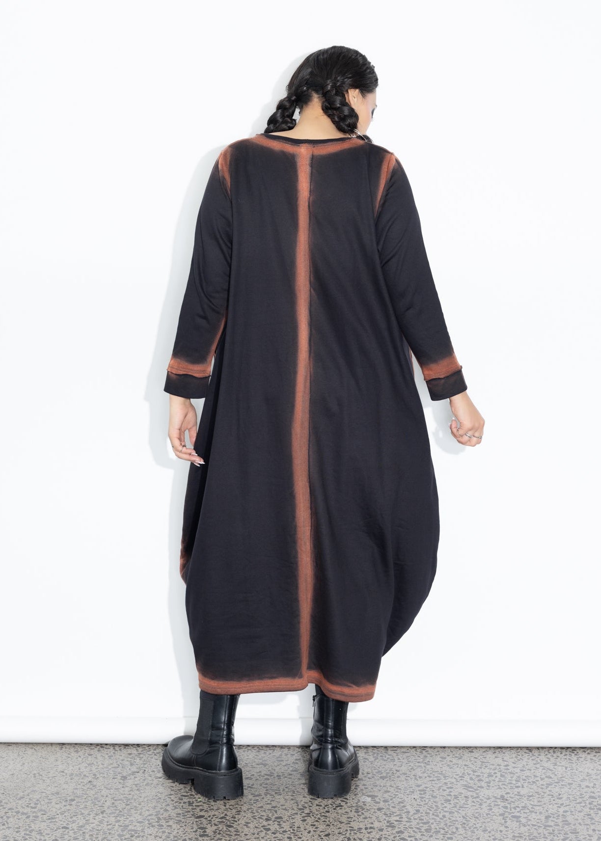 Muse Dress - Black Spray