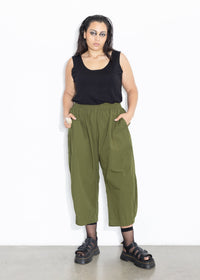 Bell Pant - Olive