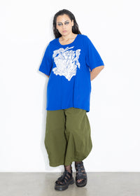 Box Tee - Printed Blue