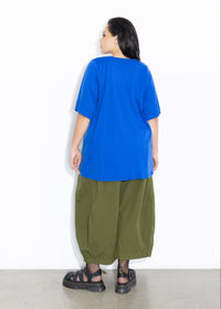 Box Tee - Printed Blue