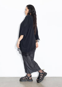 Lace Tee - Black