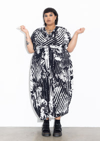 Luchia Dress - Foliage Print