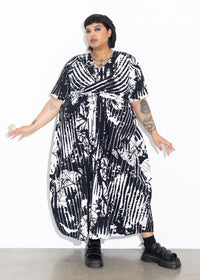 Luchia Dress - Foliage Print