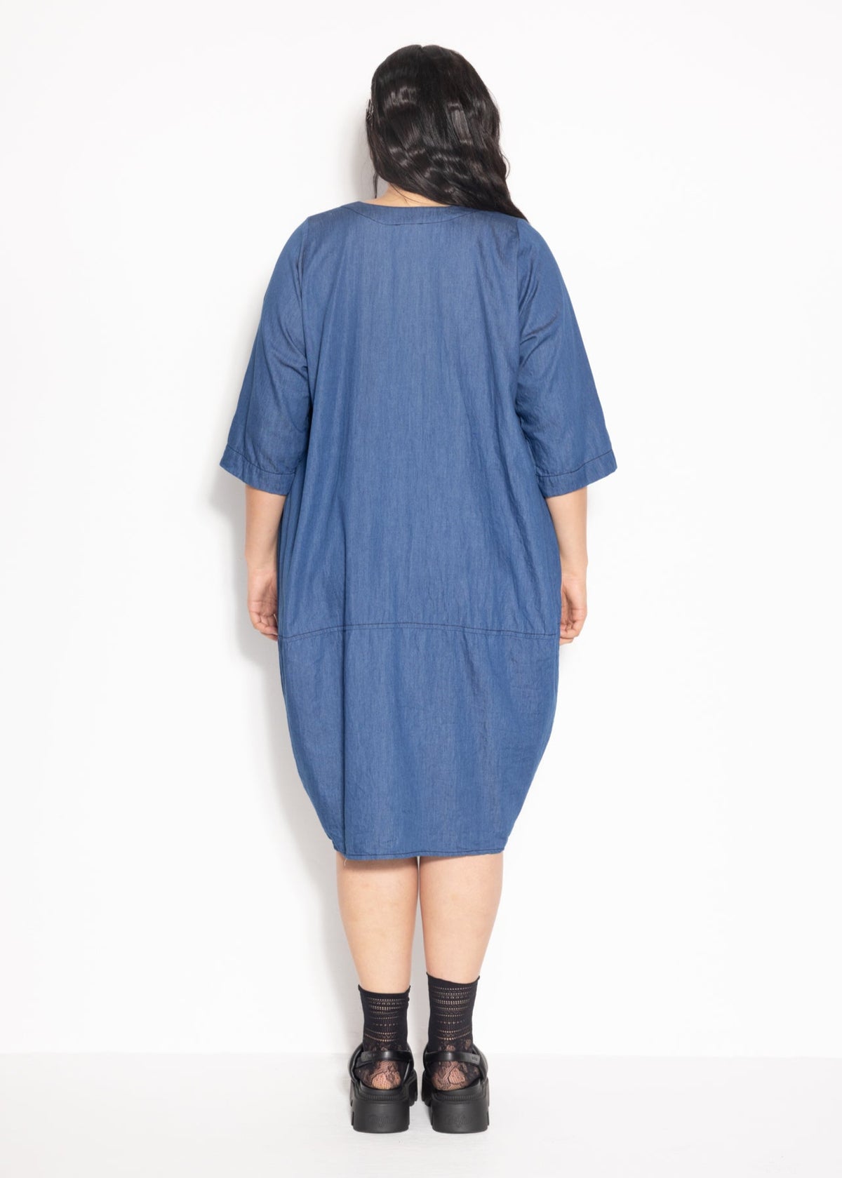 Maddie Dress - Chambray