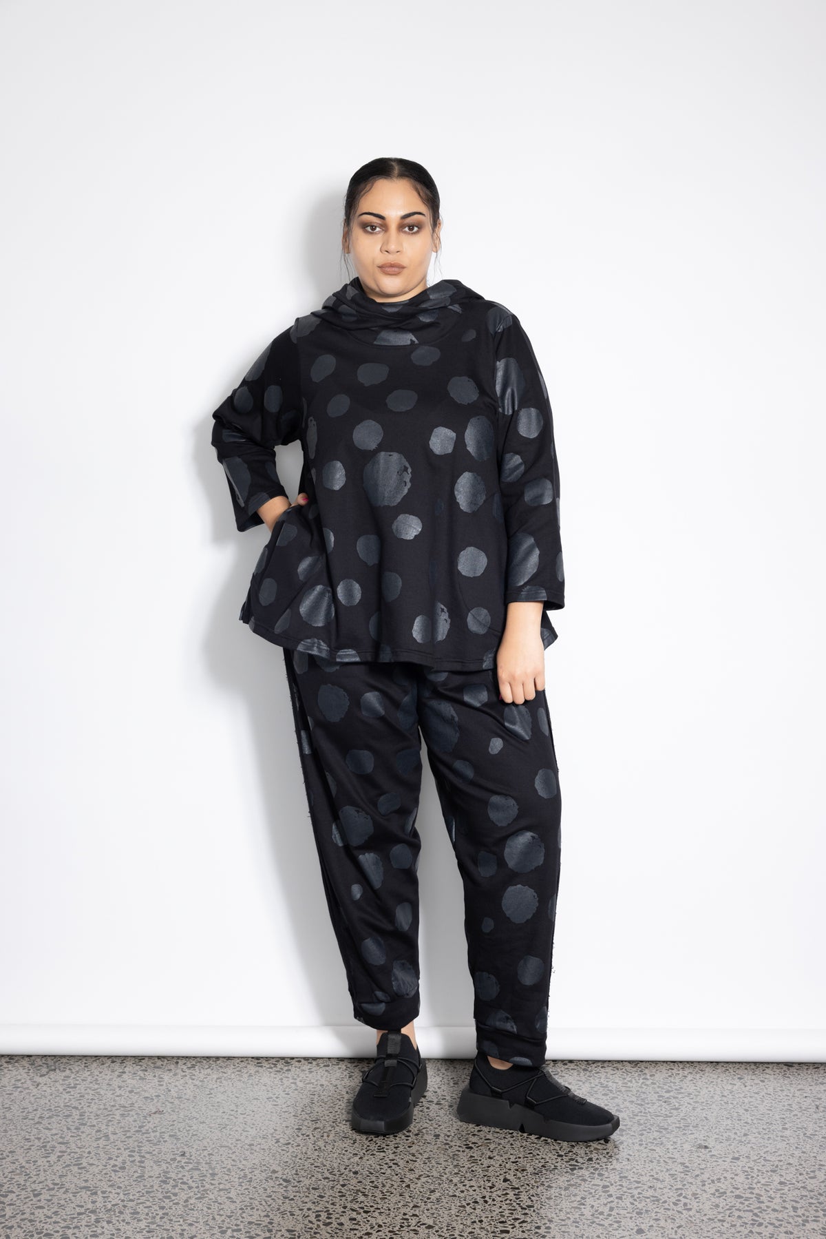 Spot Trackies - Black Spot