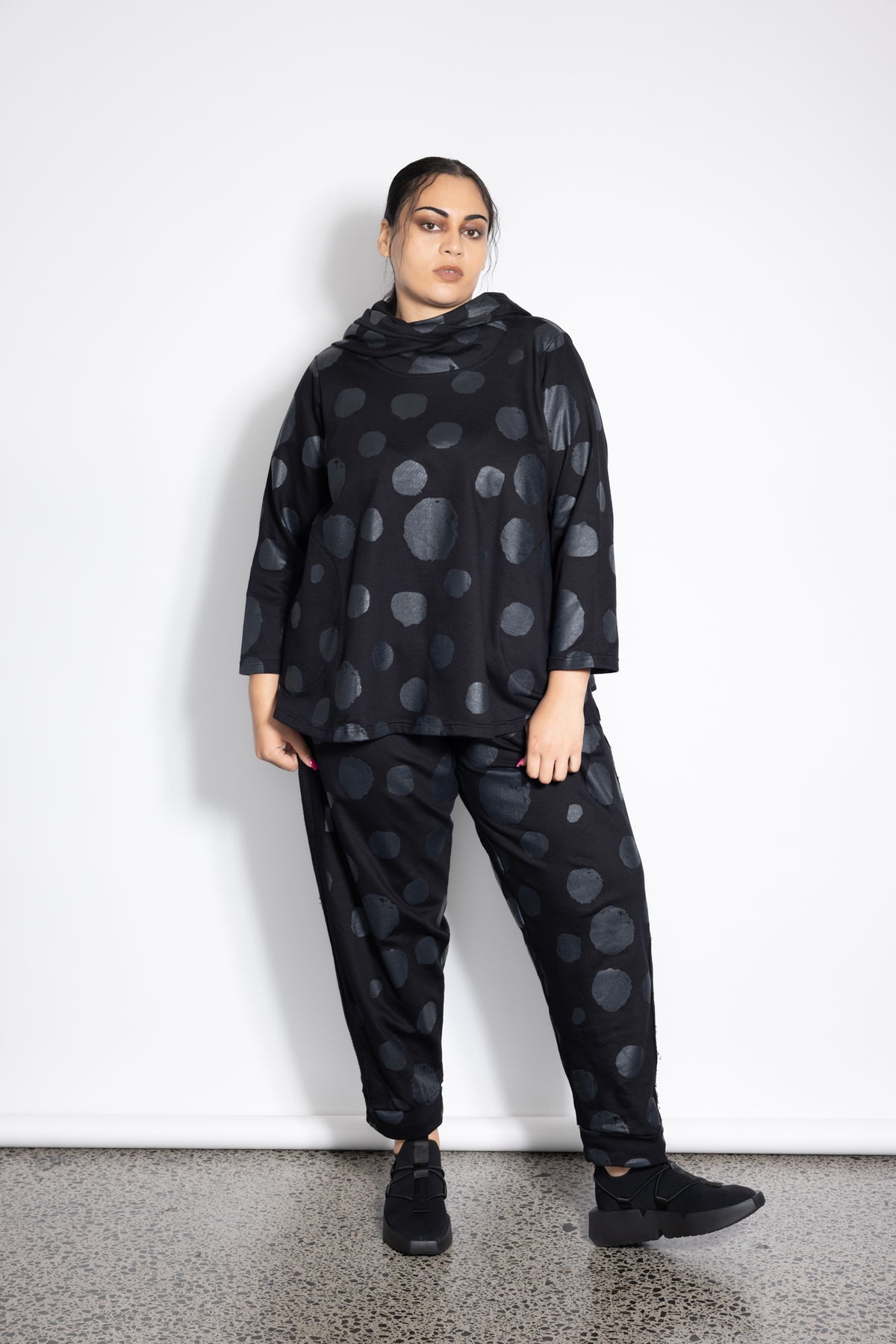 Spot Trackies - Black Spot
