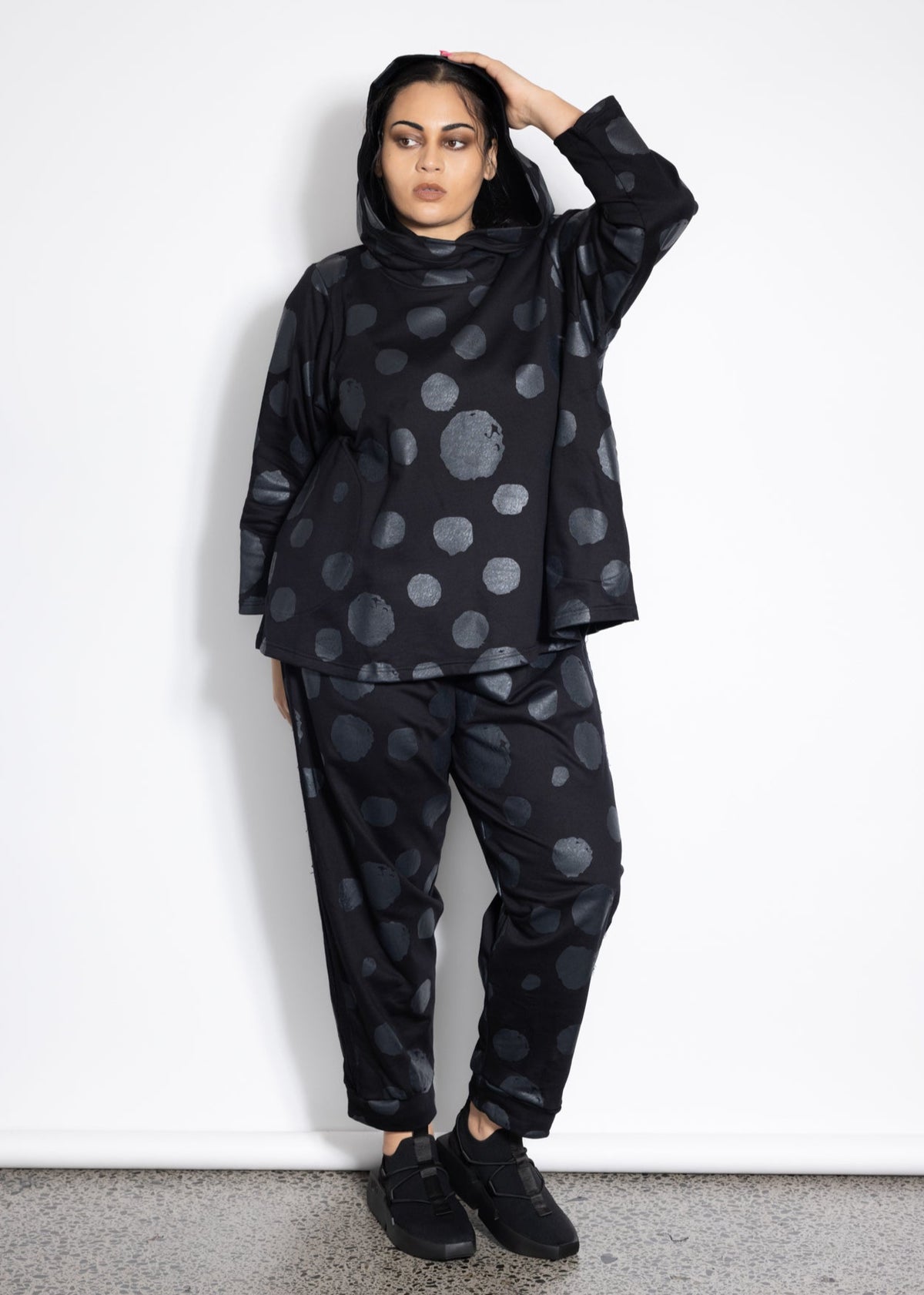 Spot Trackies - Black Spot