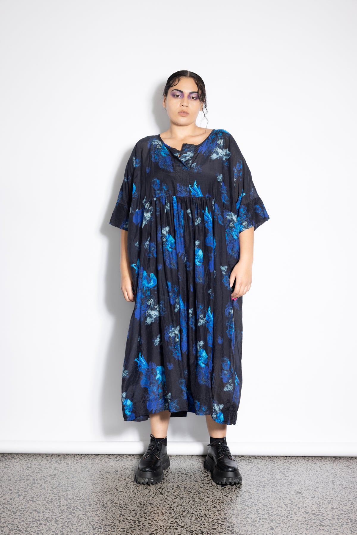 Kitty Dress - Blue Orchid