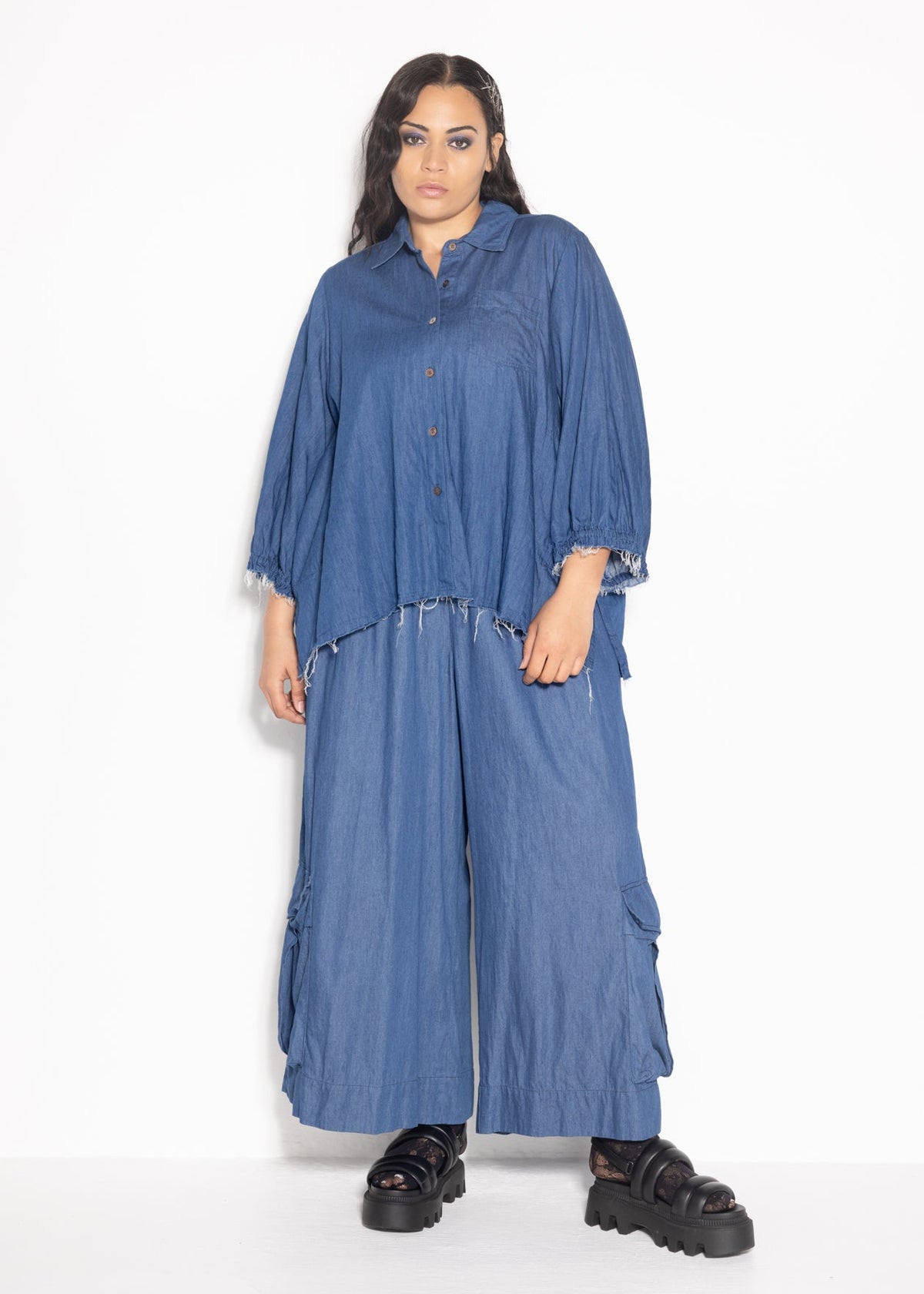 Roma Shirt - Chambray