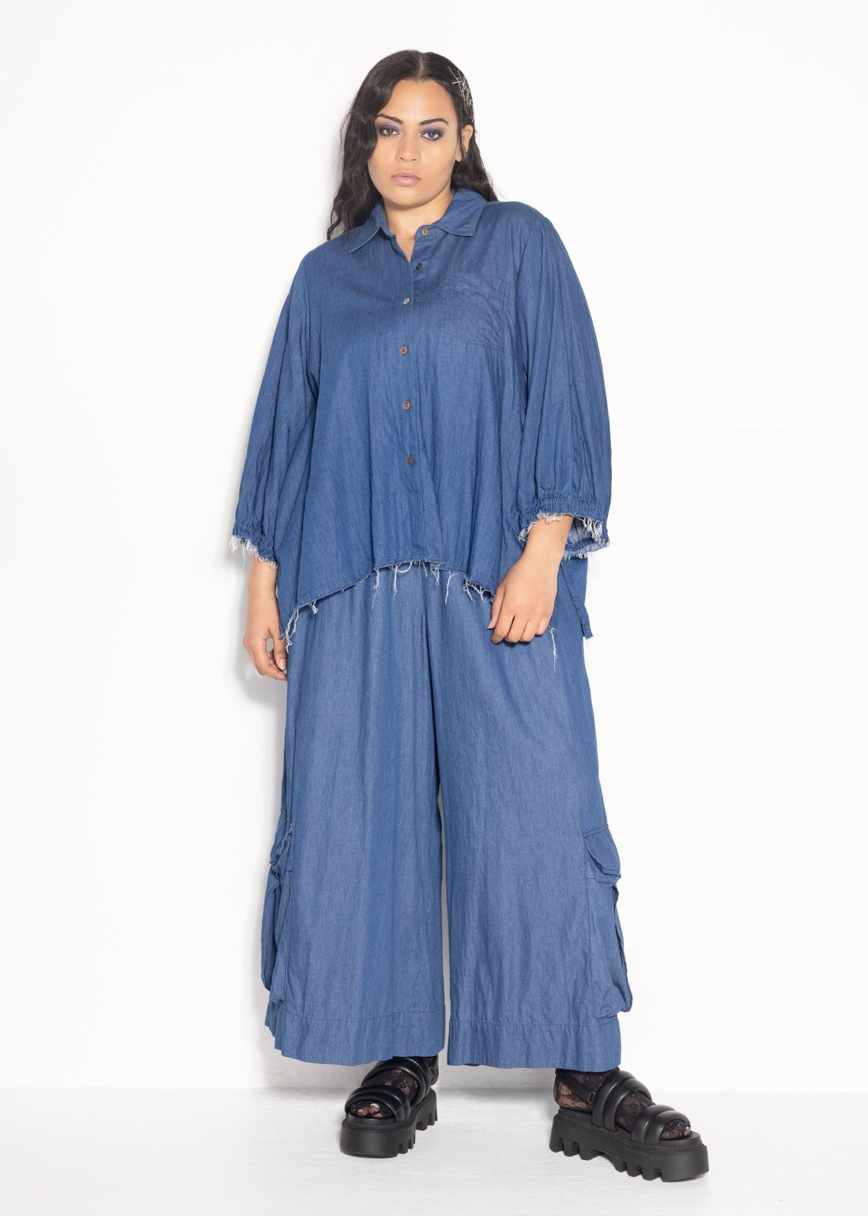 Roma Shirt - Chambray