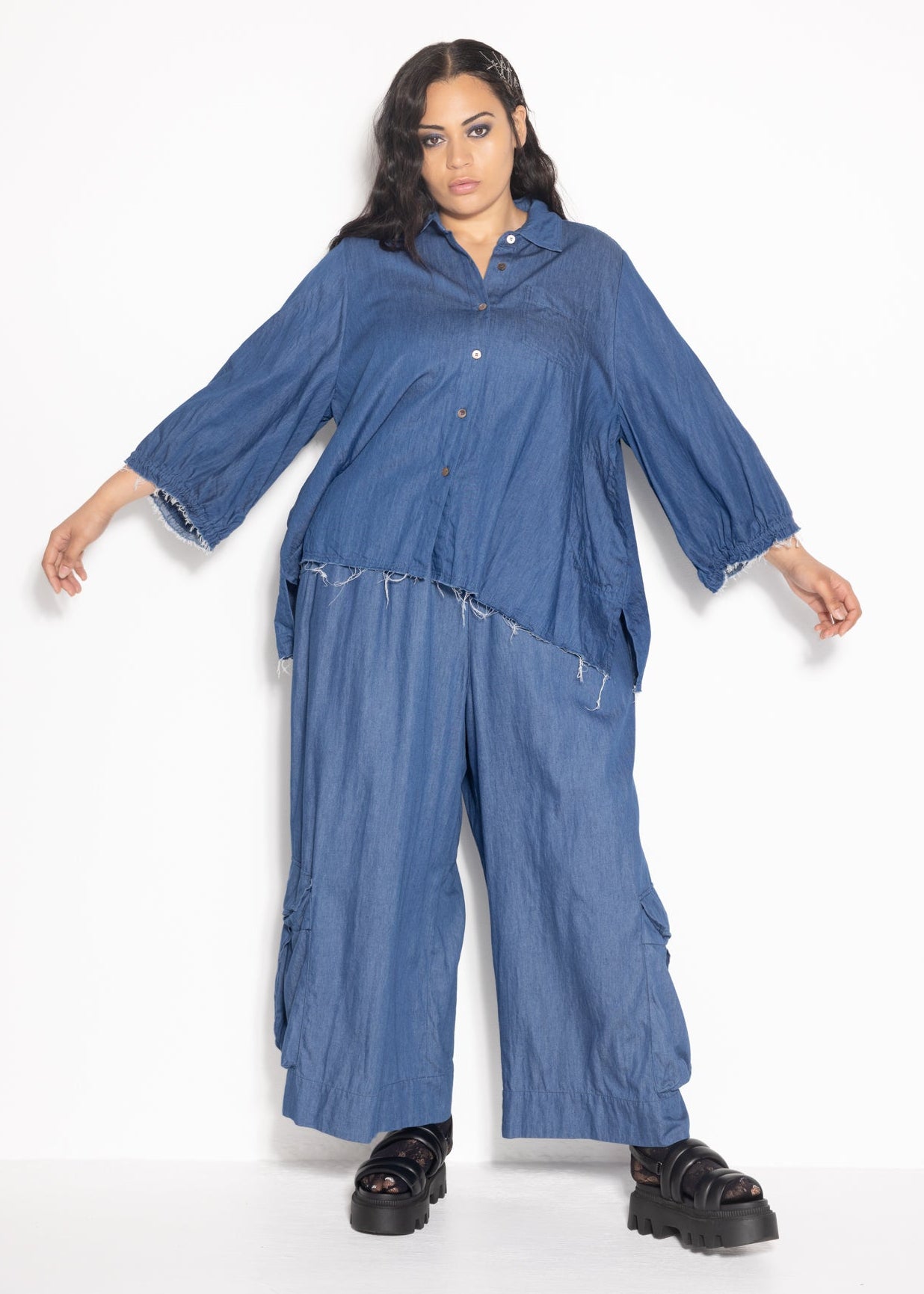 Roma Shirt - Chambray