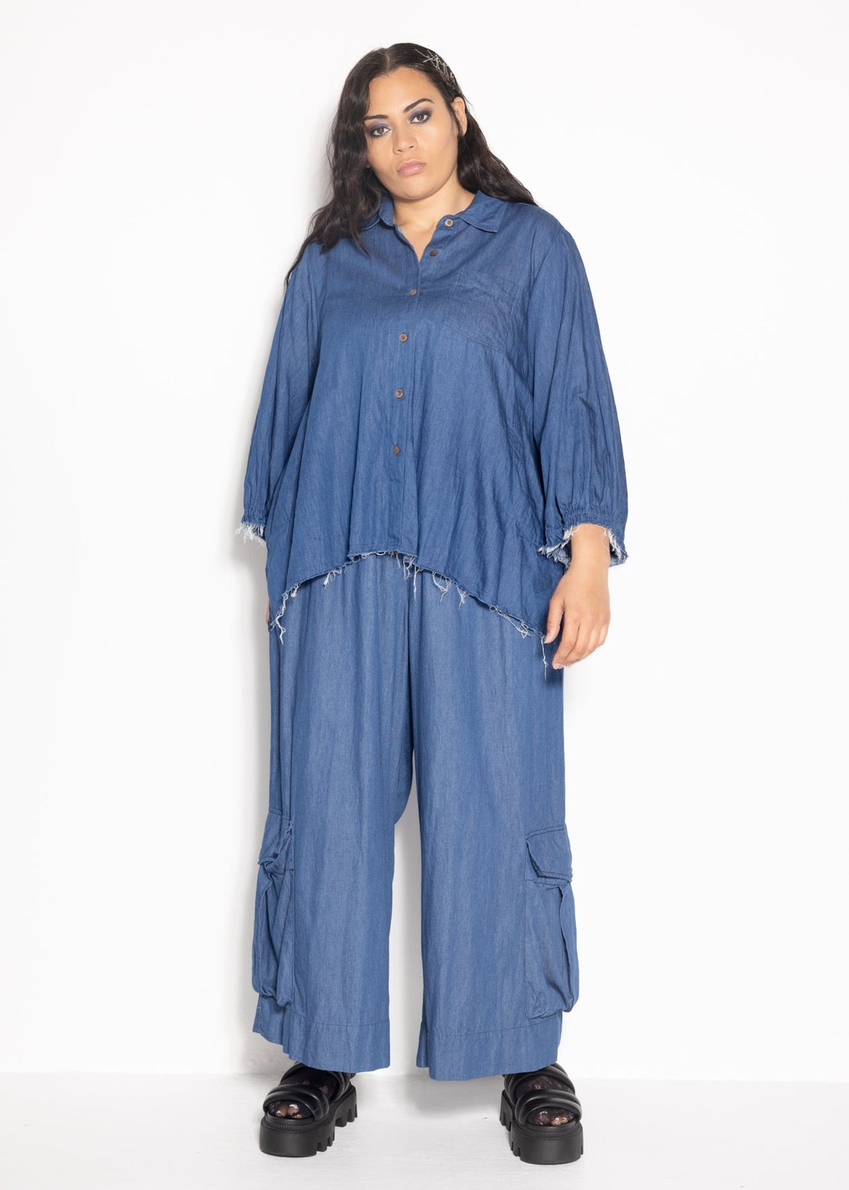 Roma Shirt - Chambray