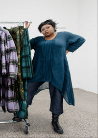 Tansy Top - Moody Blue