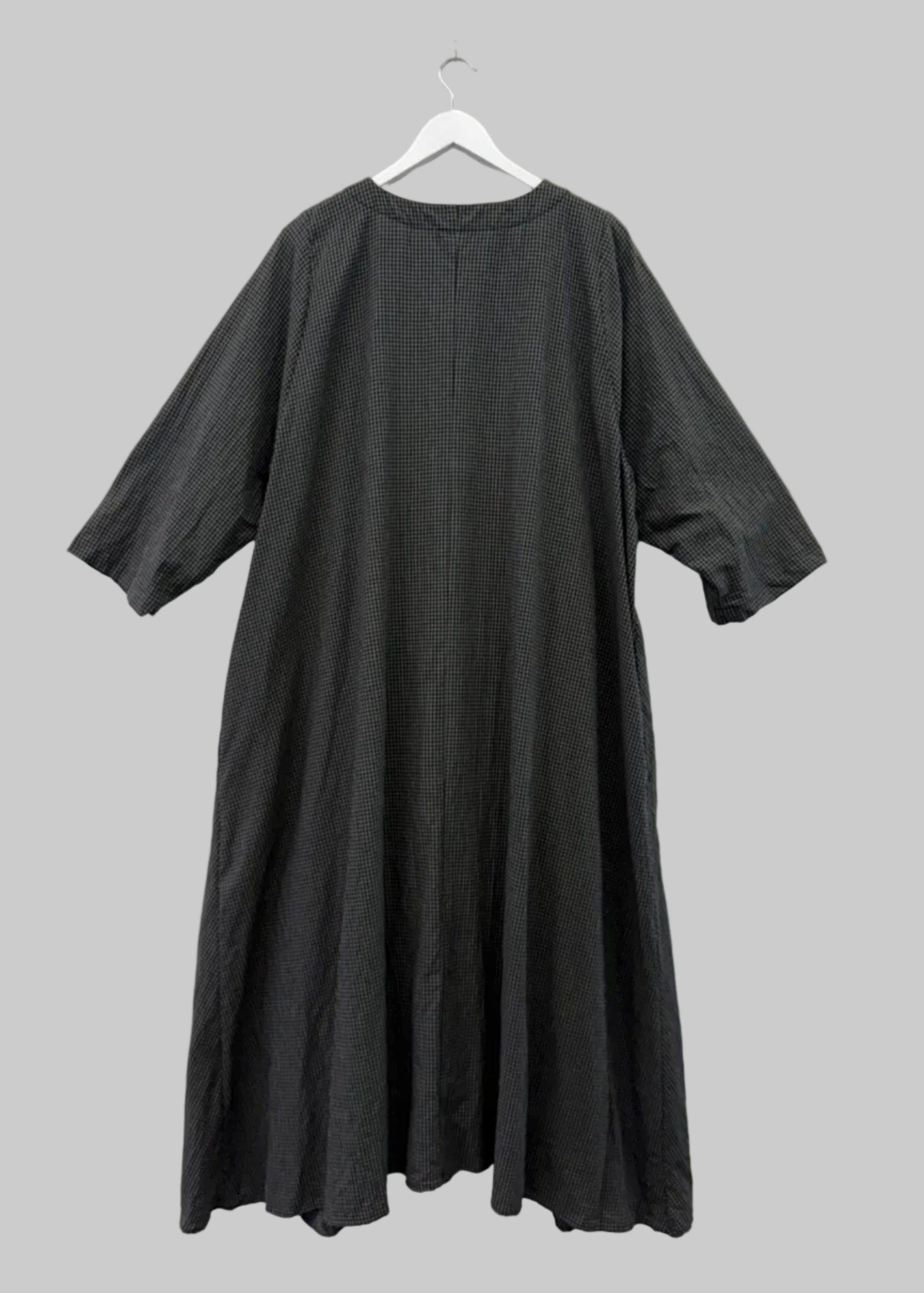 Riley Dress - Sage Check