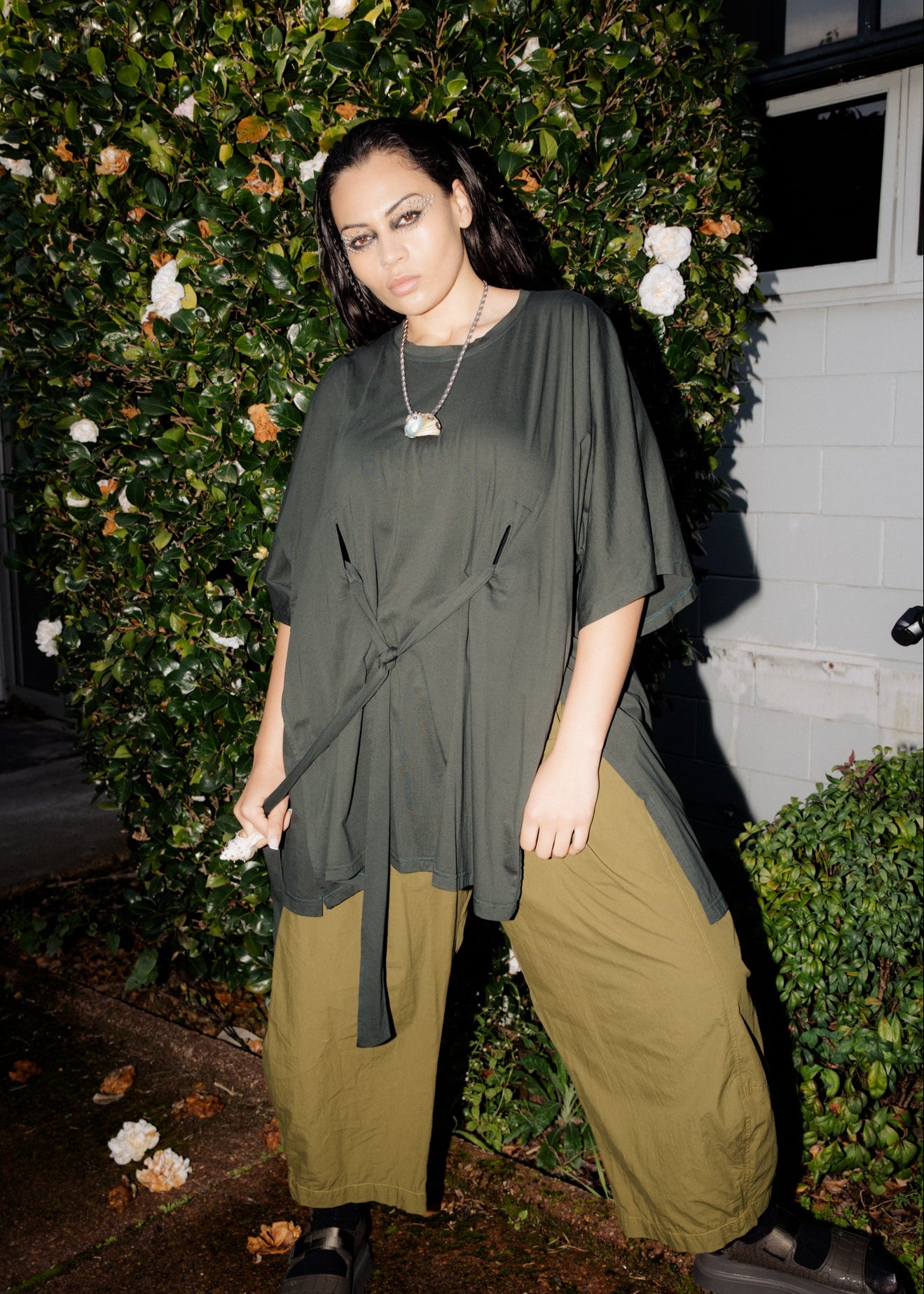 Wrap Tee - Verde