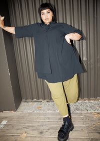 Folds Shirt - Black