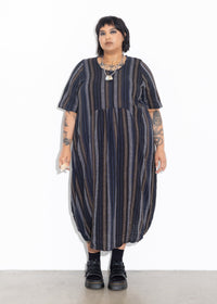 Vault Dress - Weavers Stripe