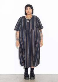 Vault Dress - Weavers Stripe