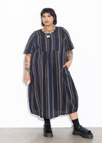 Vault Dress - Weavers Stripe