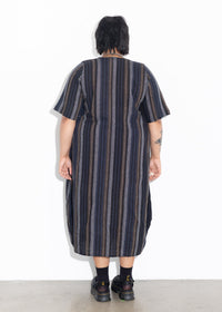 Vault Dress - Weavers Stripe