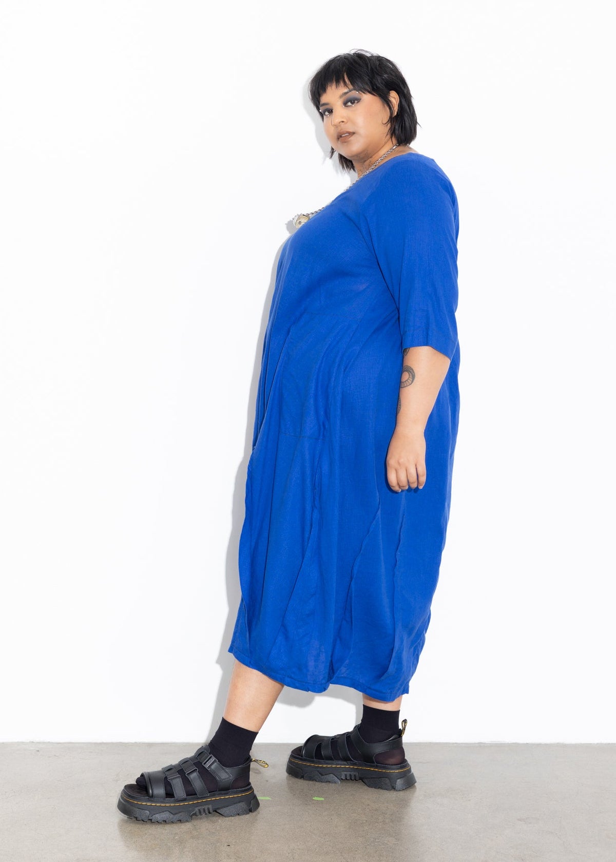 Morgan Dress - Blue