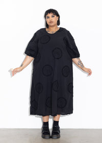 Ronnie Dress - Black Embroidery