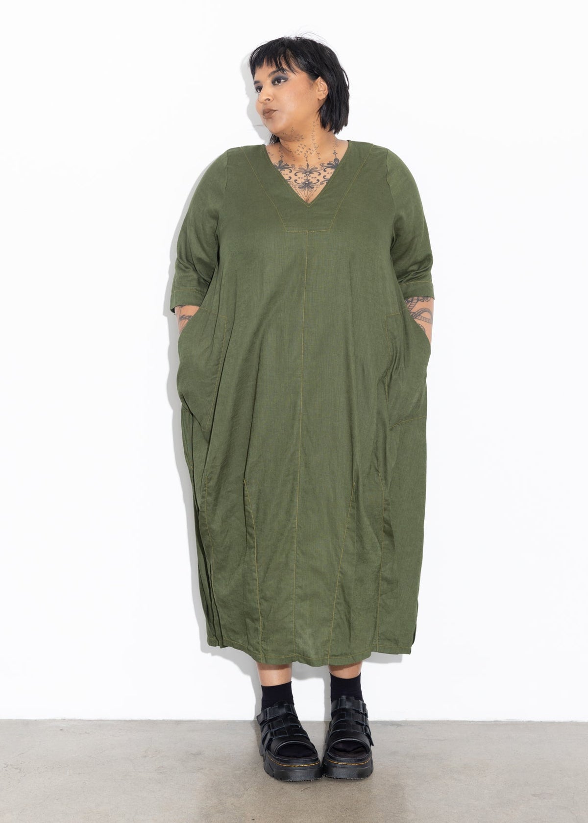 Morgan Dress - Caper