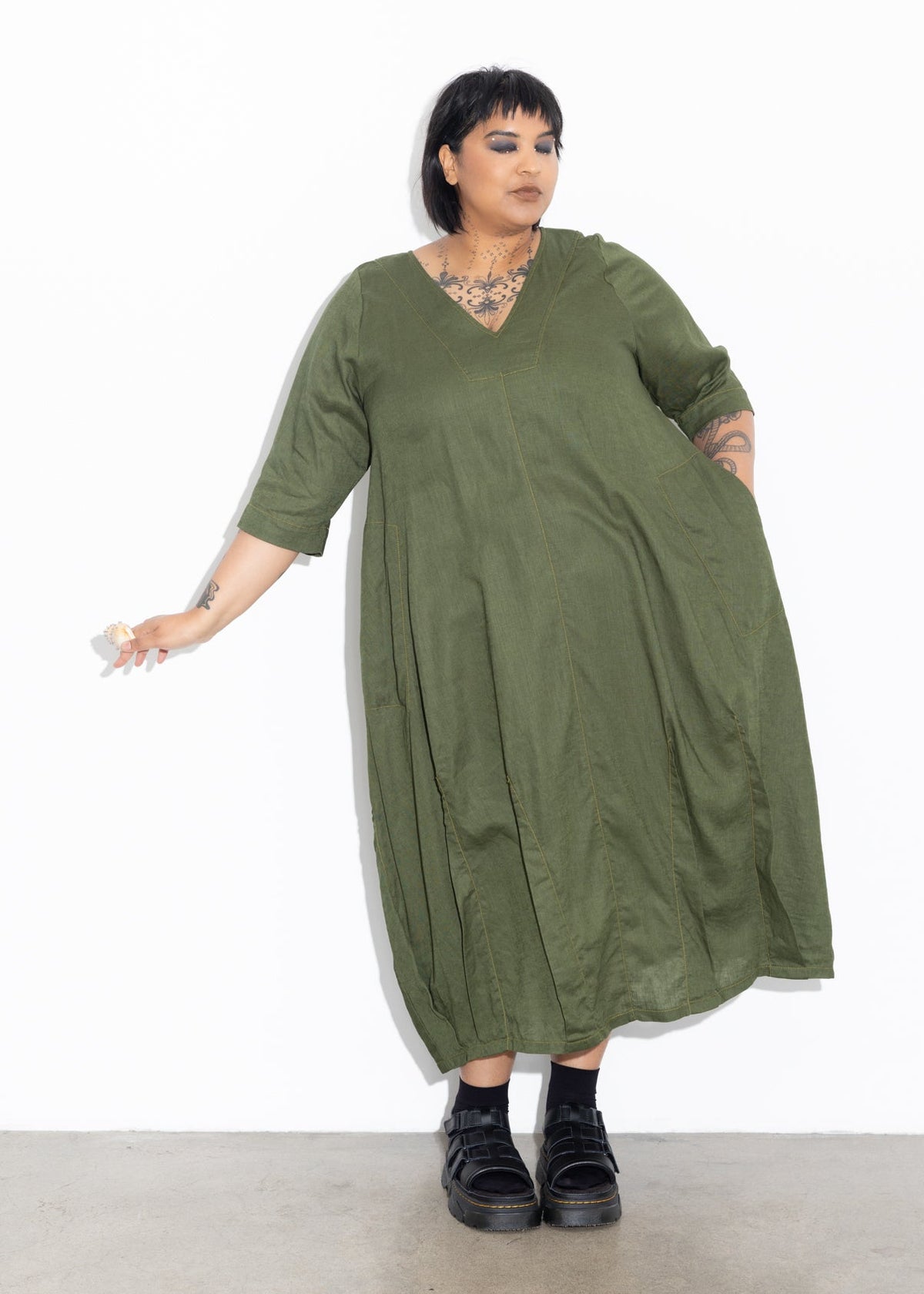 Morgan Dress - Caper