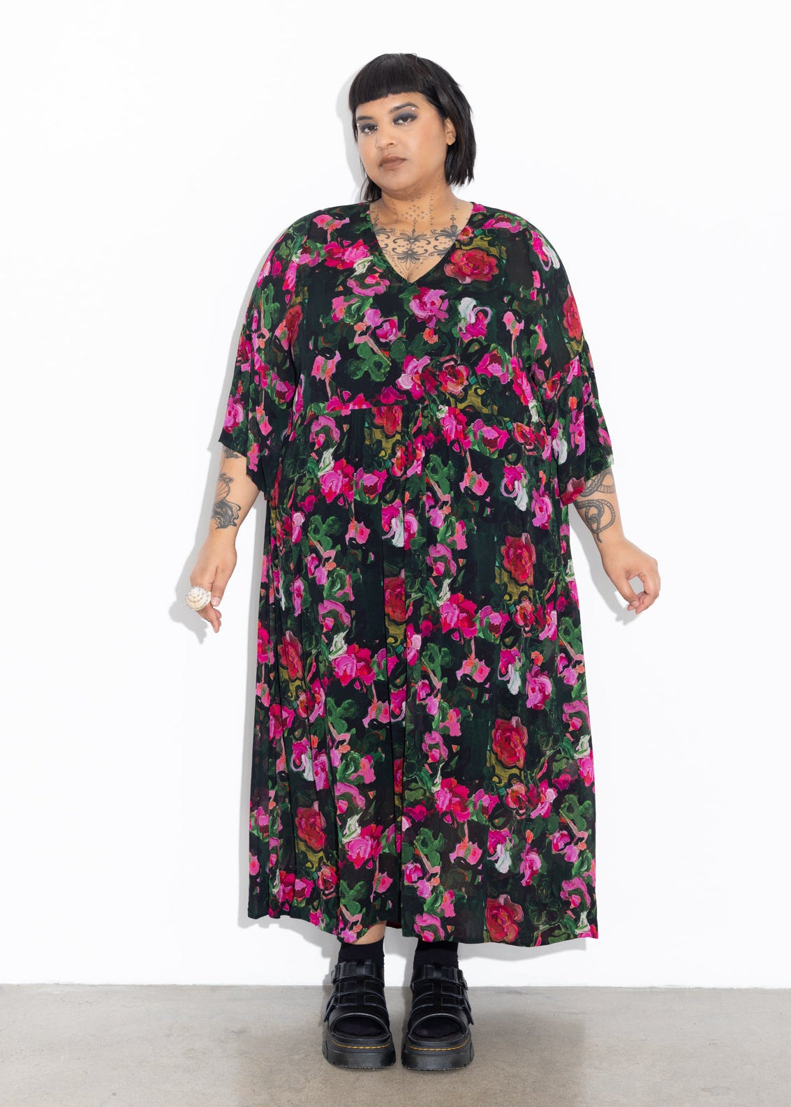 Ara Dress - Floral Study