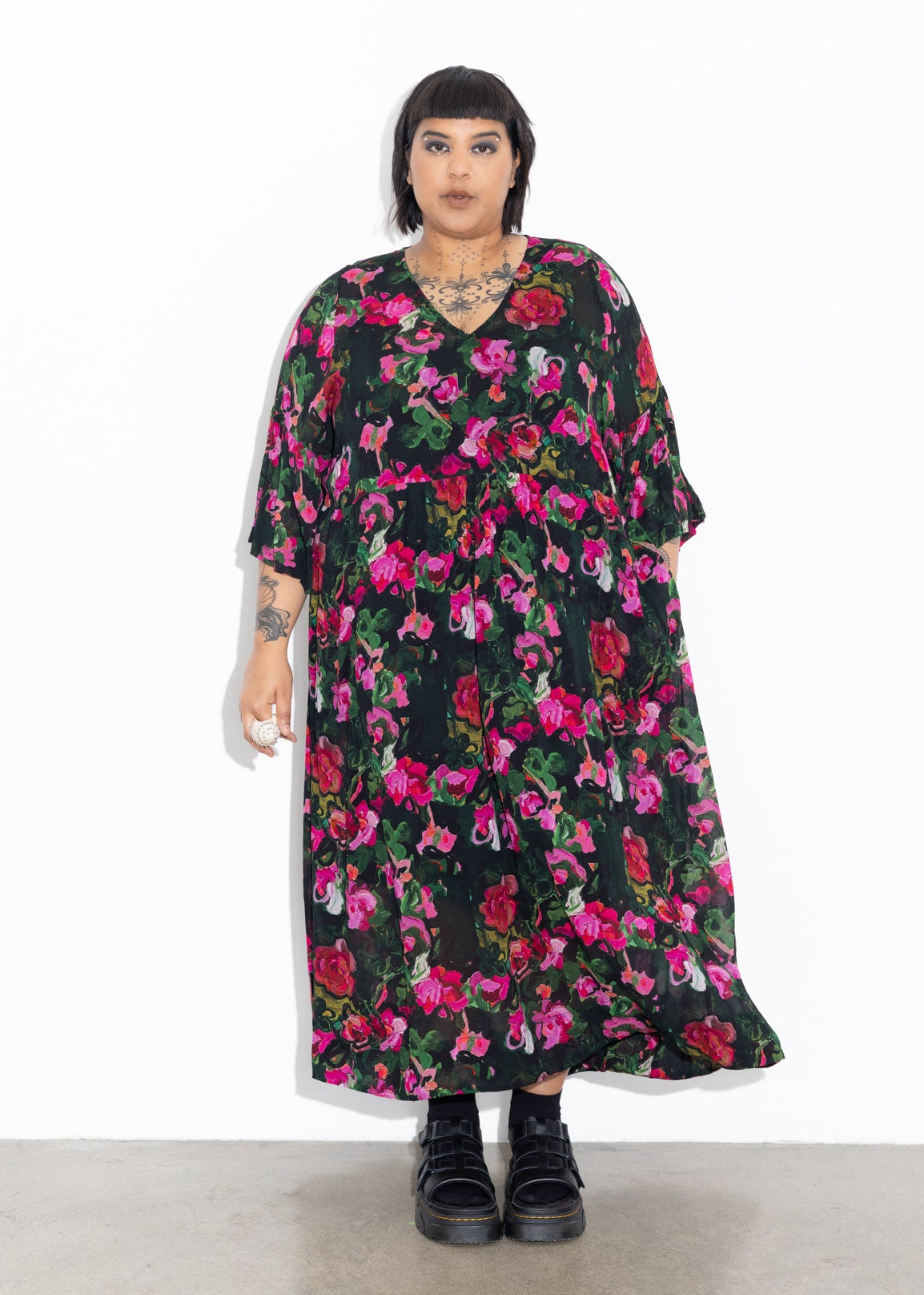 Ara Dress - Floral Study