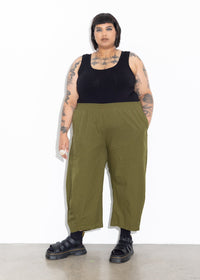 Bell Pant - Olive