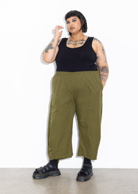 Bell Pant - Olive