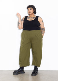 Bell Pant - Olive