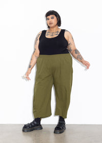 Bell Pant - Olive