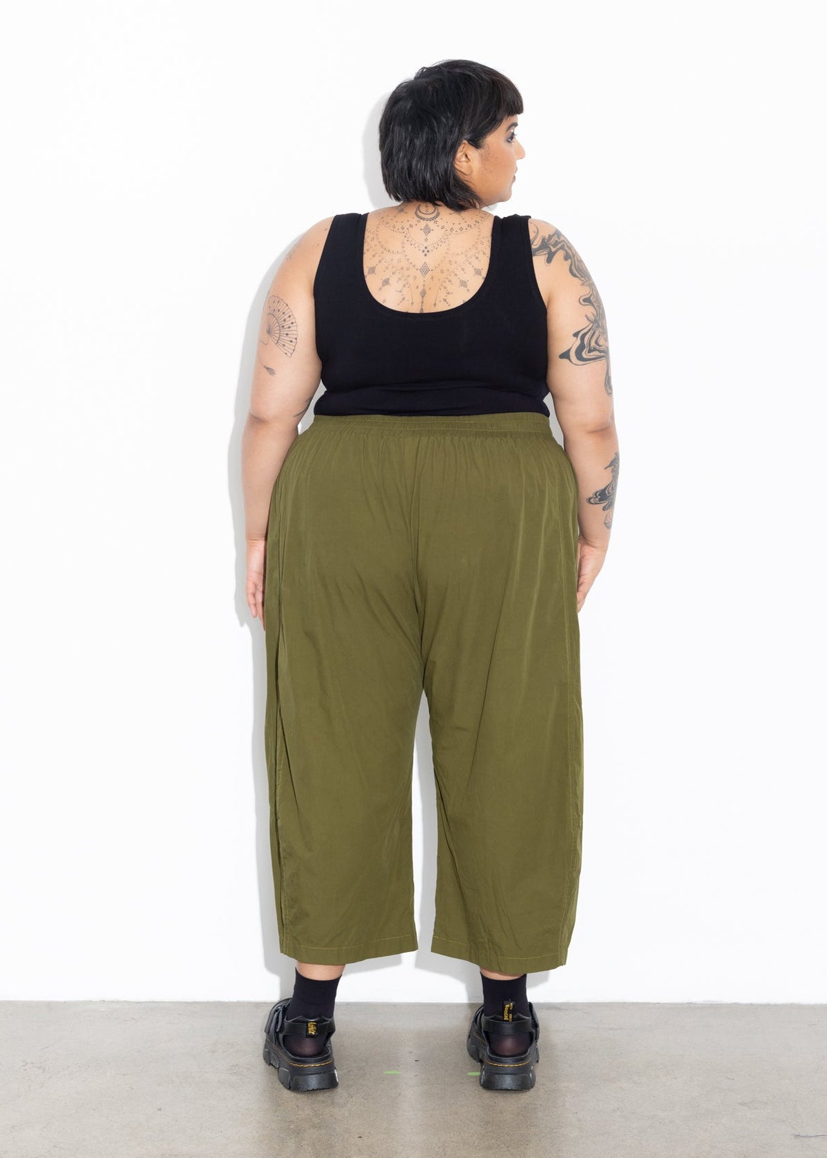 Bell Pant - Olive