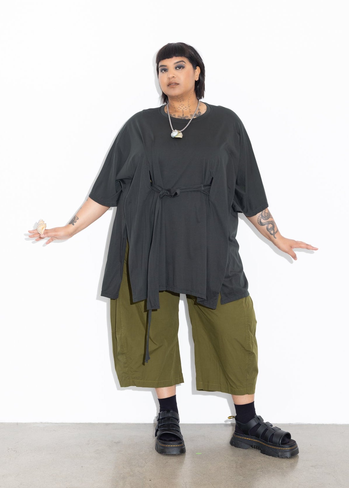 Wrap Tee - Verde