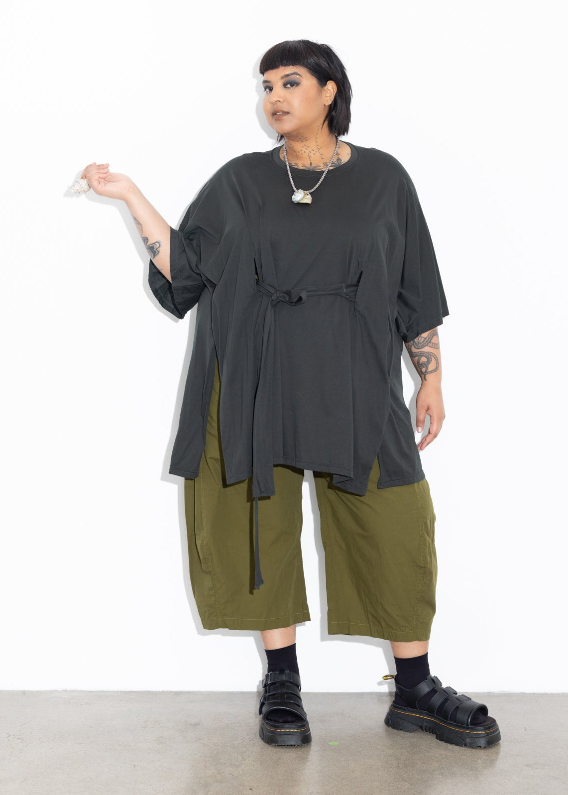 Wrap Tee - Verde